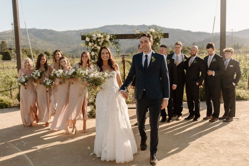 Top 4 Wedding Florists In Napa County From A Luxury Wedding Planner Team: Carly Saber Events