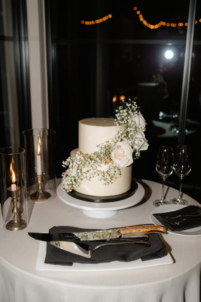 wedding cake from a napa valley wedding