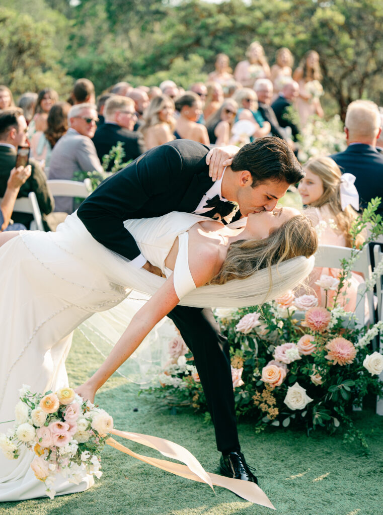 Lush & Full Luxurious yet Dainty Ceremony Floral